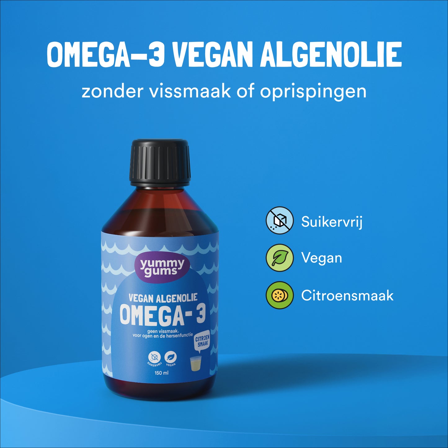 NIEUW: Vloeibaar Omega-3 uit Algen