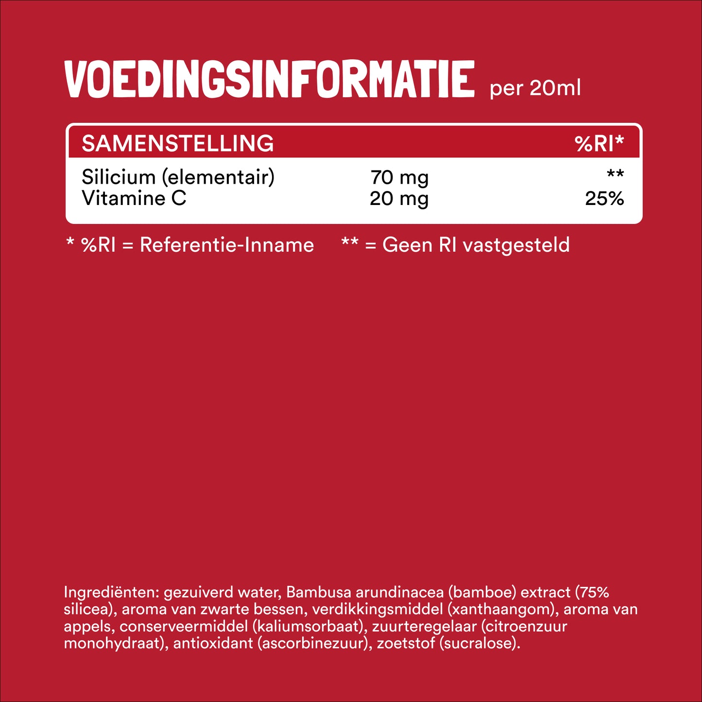 NIEUW: Vloeibaar Silicium