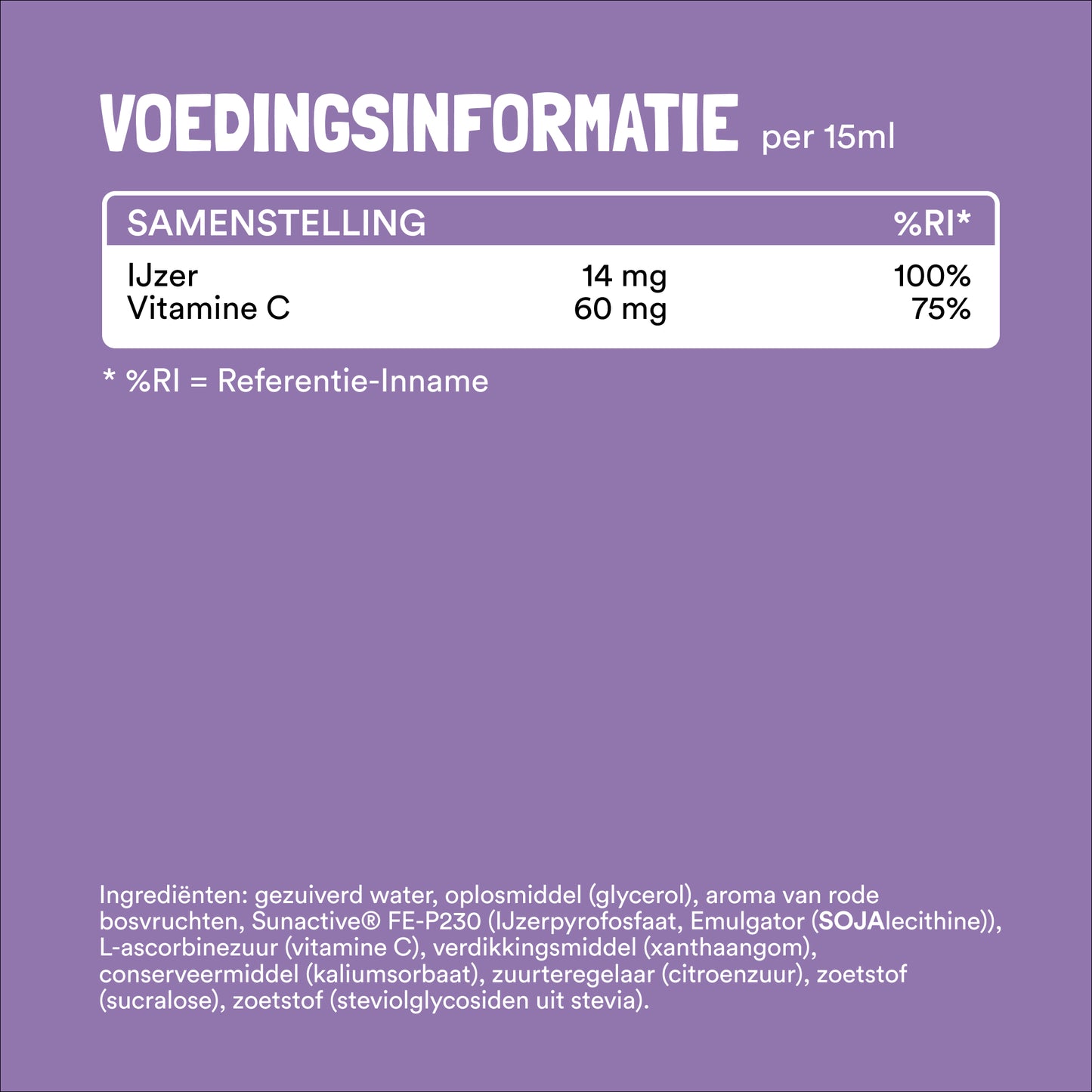 NIEUW: Vloeibaar IJzer