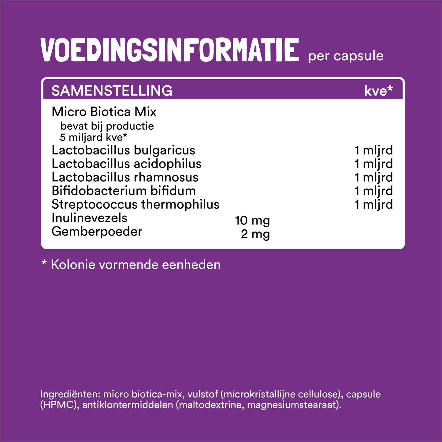 Micro Biotica Capsules